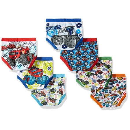 4T Nickelodeon Boys Toddler 7pk Underwear Assorted